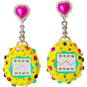 1997 Vintage Tamagotchi Charm Earrings