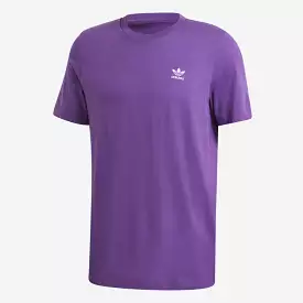 Adidas Originals Men's Essential Trefoil Tee - Purple