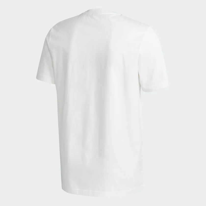 Adidas Originals Men's Trefoil Circle Tee - White