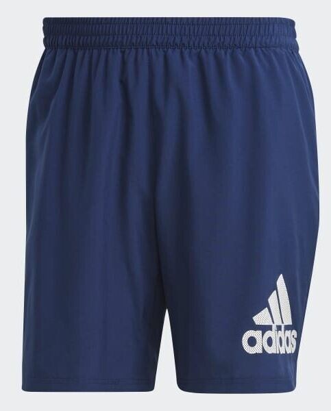 adidas Run It Mens Running Shorts Reflective Pockets Fitness Gym Sports Navy