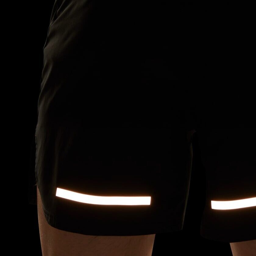 adidas X-City Cooler Mens Running Shorts Reflective Inner Briefs Pocket Black