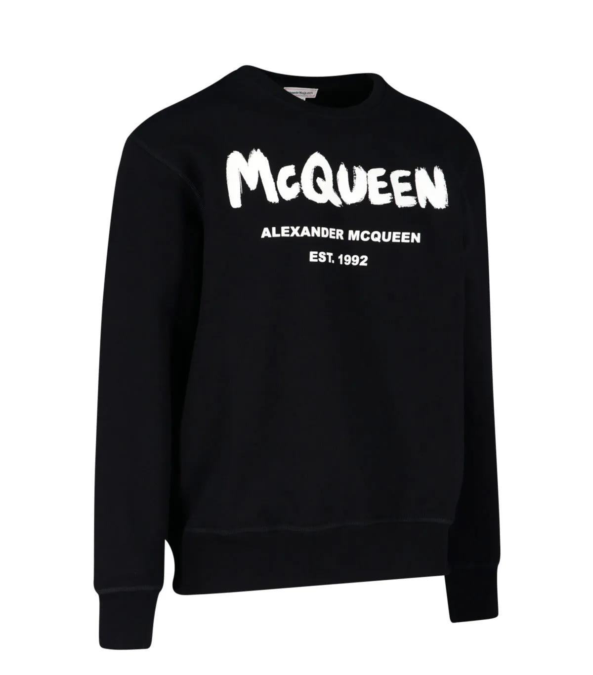 Alexander McQueen Logo Printed Crewneck Sweatshirt