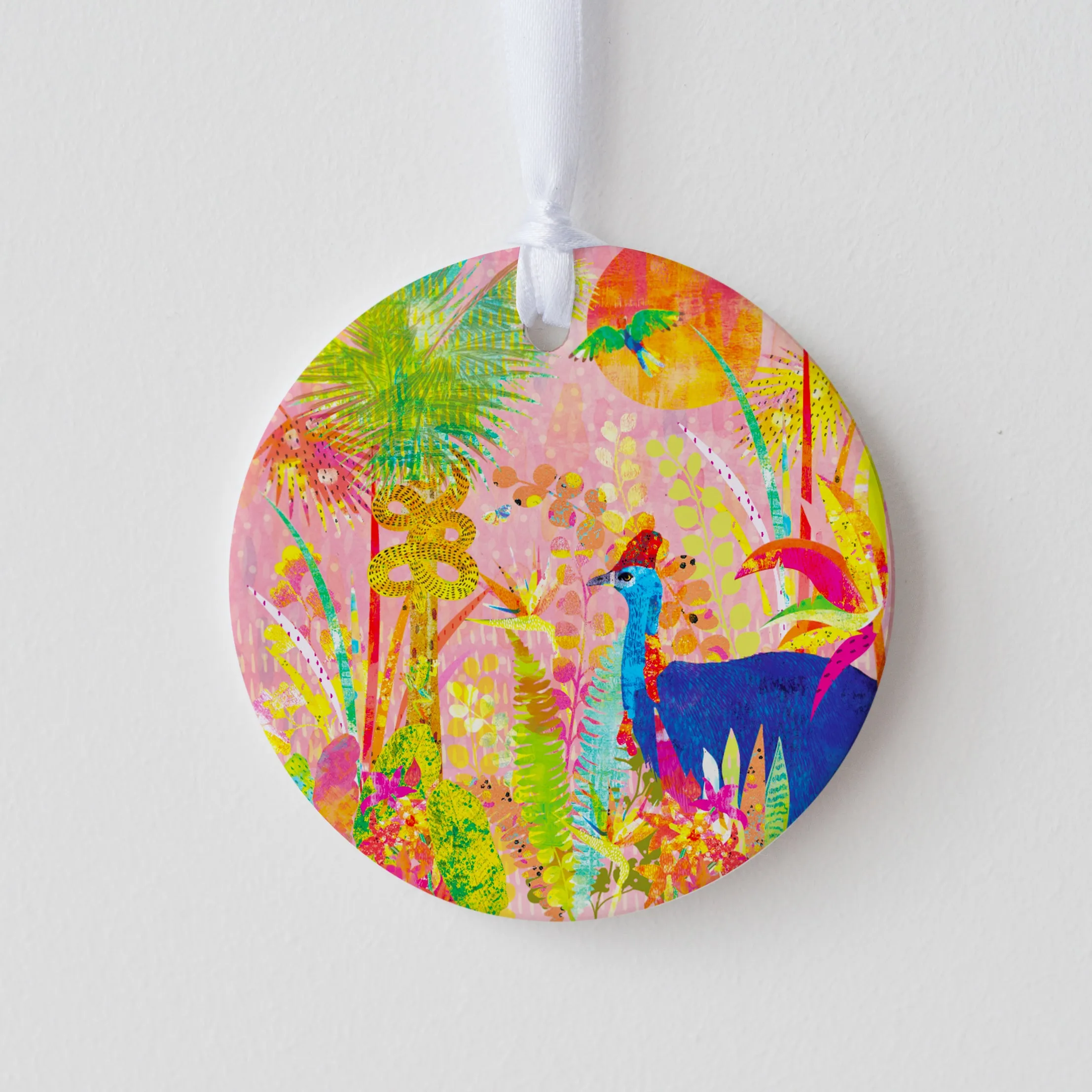 All Good Things Are Wild and Free - Ceramic Ornament