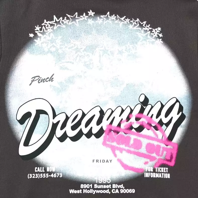 Almost Someday Dreaming Hoodie (Charcoal) C9-97