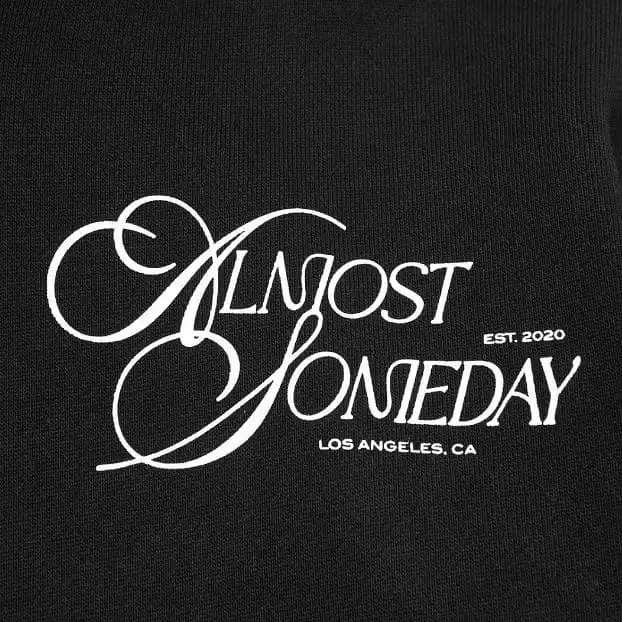 Almost Someday Stairway Hoodie (Black) C9-95