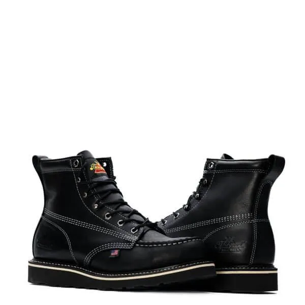 American Heritage - 6 Midnight Series Black Moc Toe (Soft Toe)