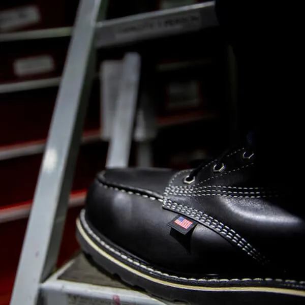 American Heritage - 6 Midnight Series Black Moc Toe (Soft Toe)