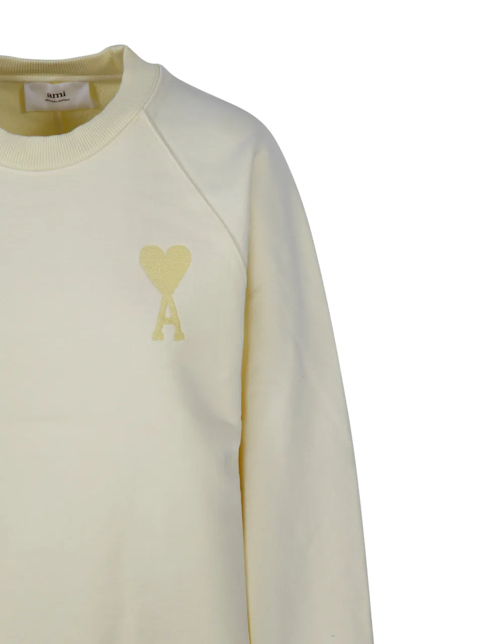 AMI Logo Embroidered Crewneck Sweatshirt