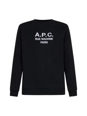 A.P.C. Logo Printed Crewneck Sweatshirt