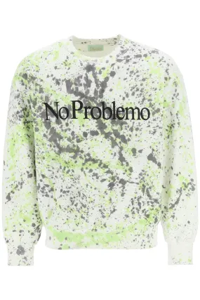 Aries No Problemo Spray Dye Sweatshirt