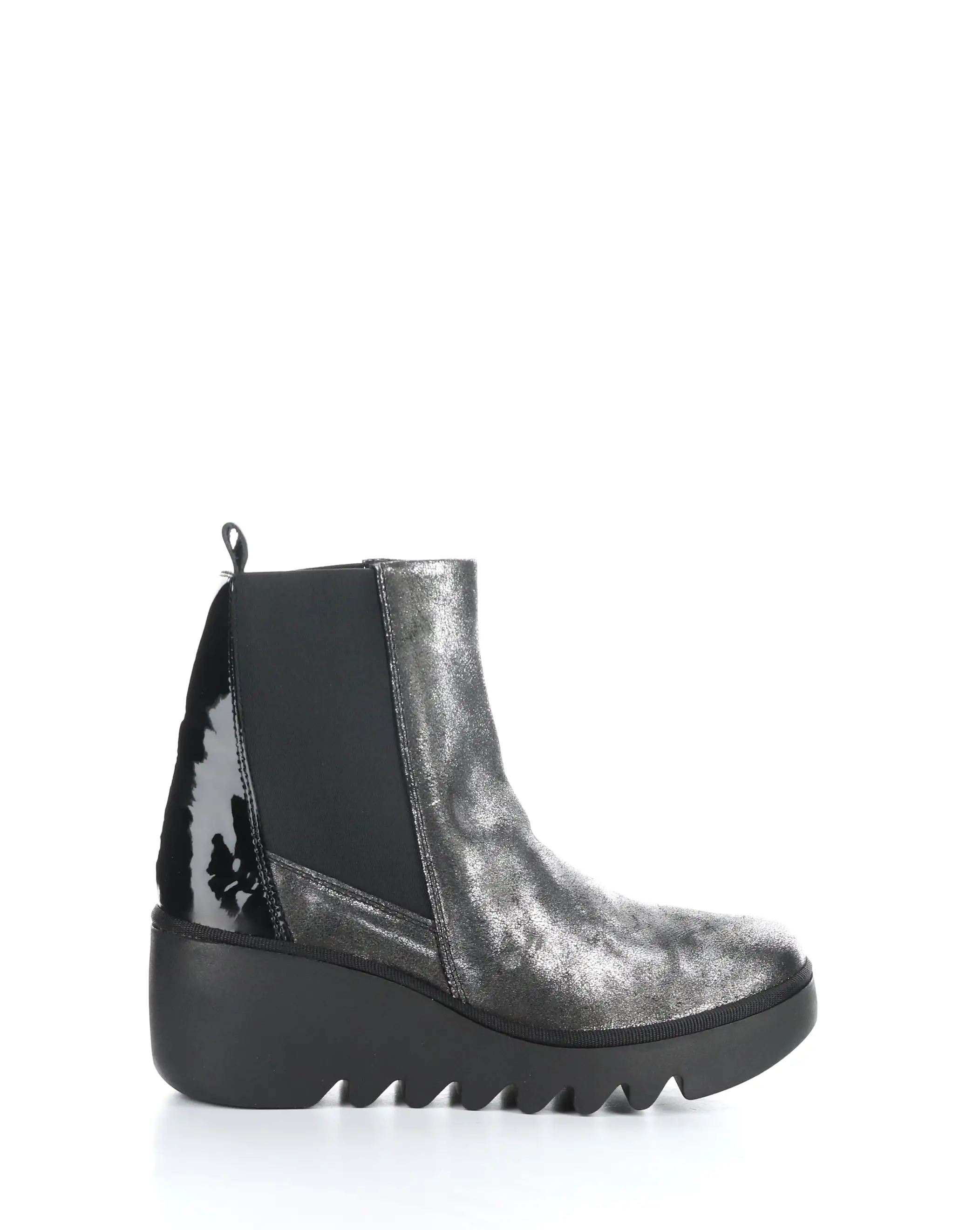 BAGU233FLY 018 SILVER/BLACK Elasticated Boots