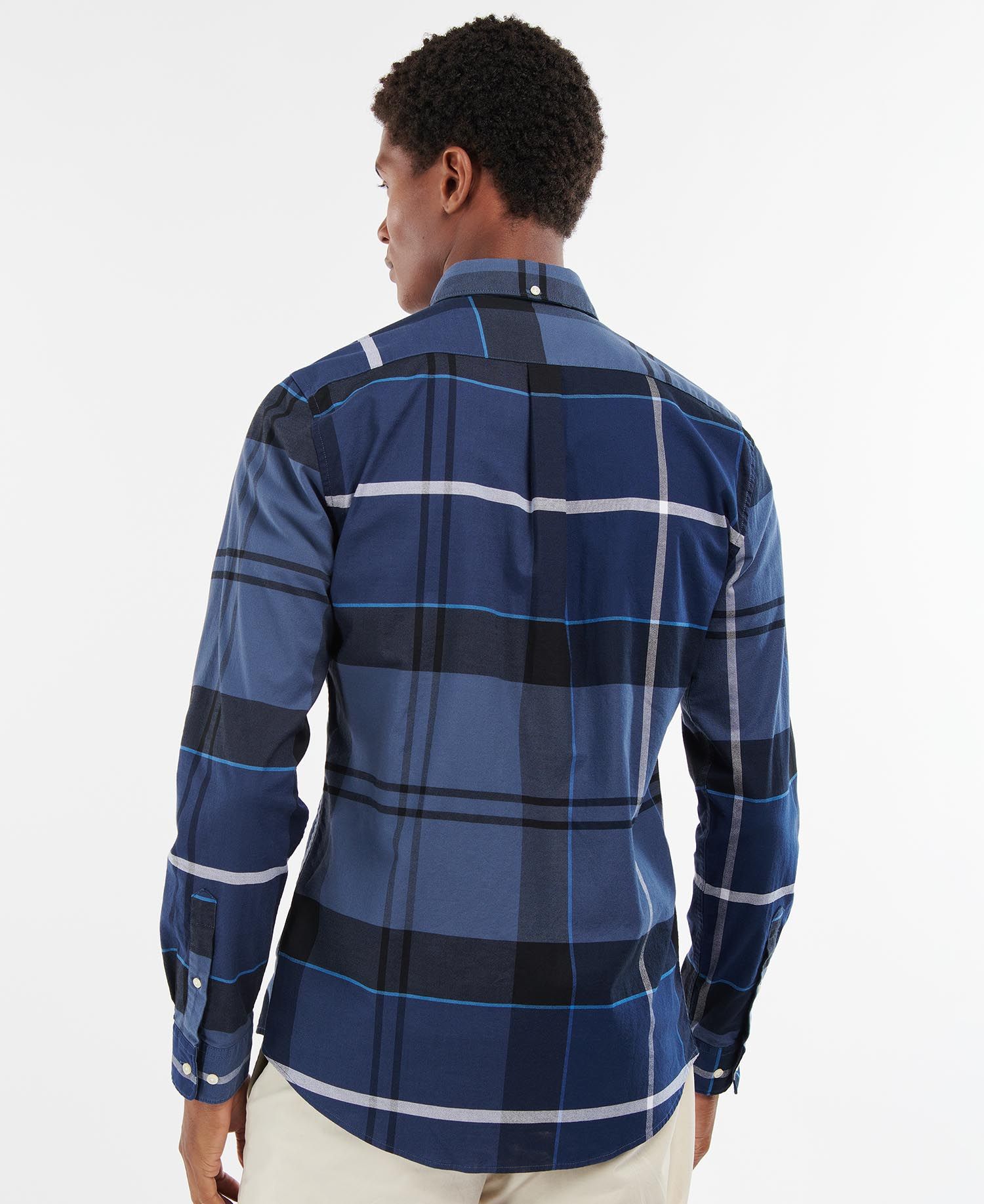 Barbour Mens Sutherland Large Tartan Check Shirt - Long Sleeved