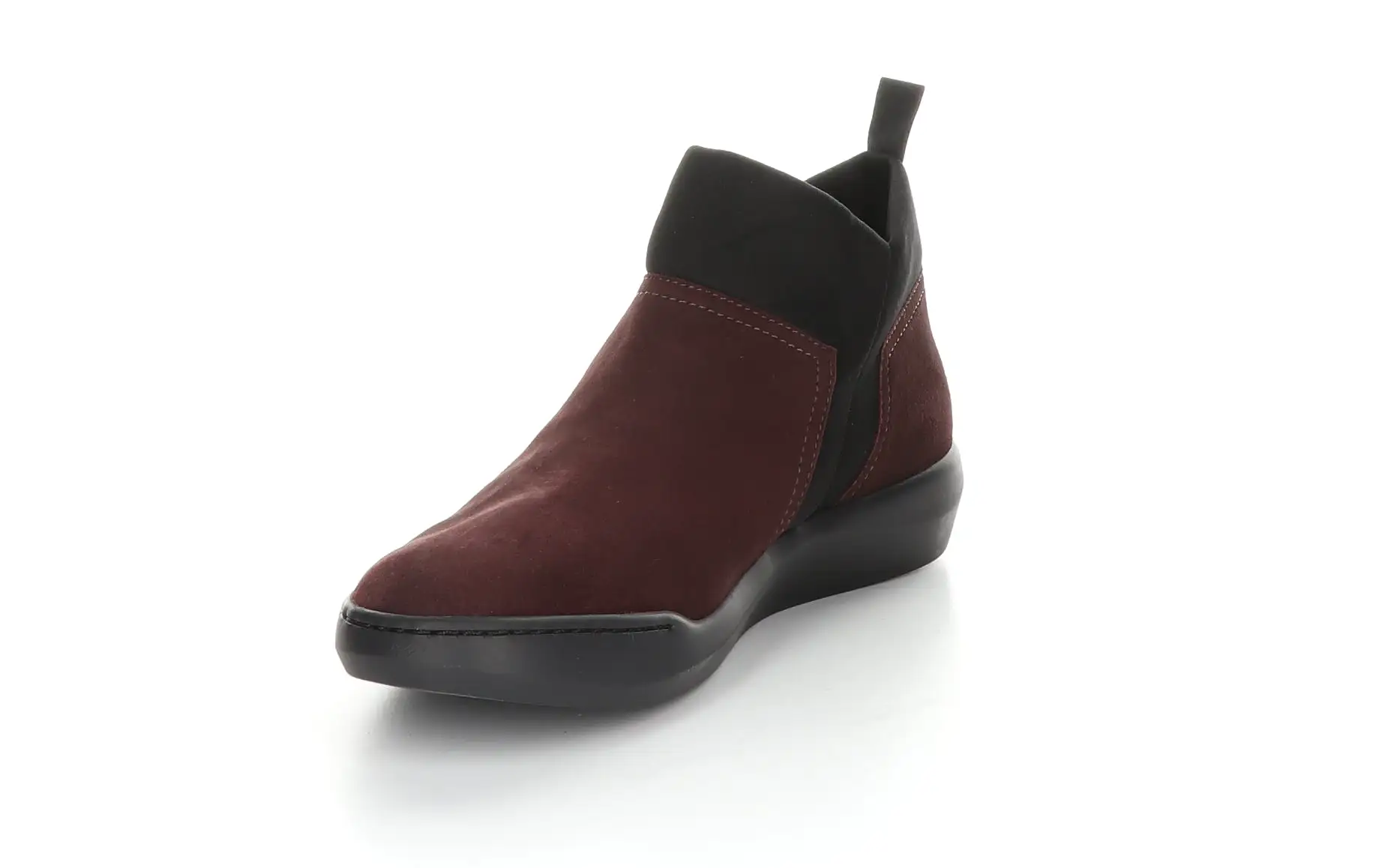 BELU598SOF WINE Elasticated Ankle Boots