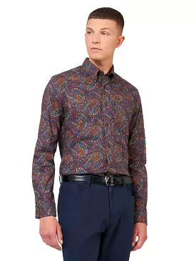 Ben Sherman Mens Paisley Print