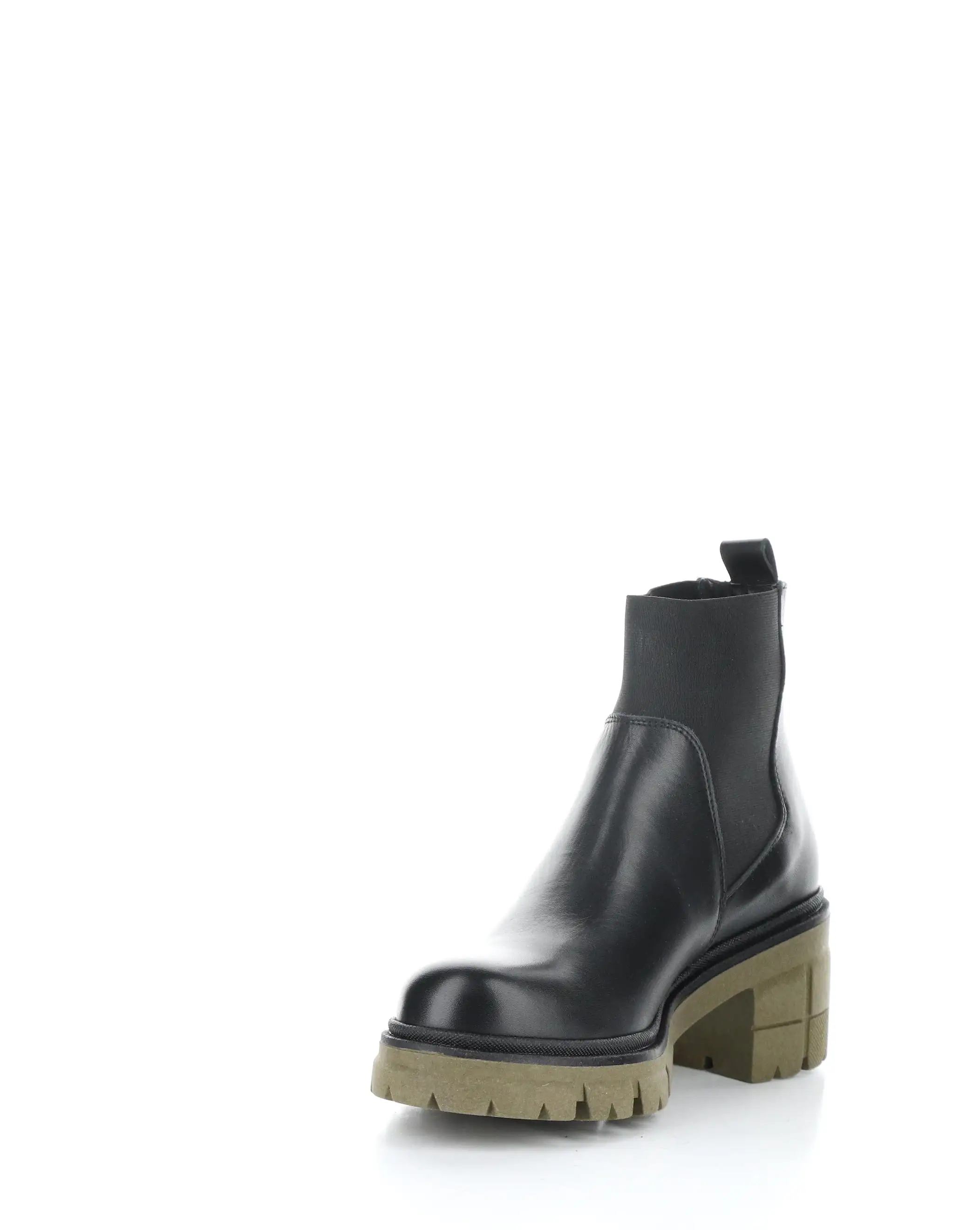 BIANC BLACK/KHAKI Elasticated Boots