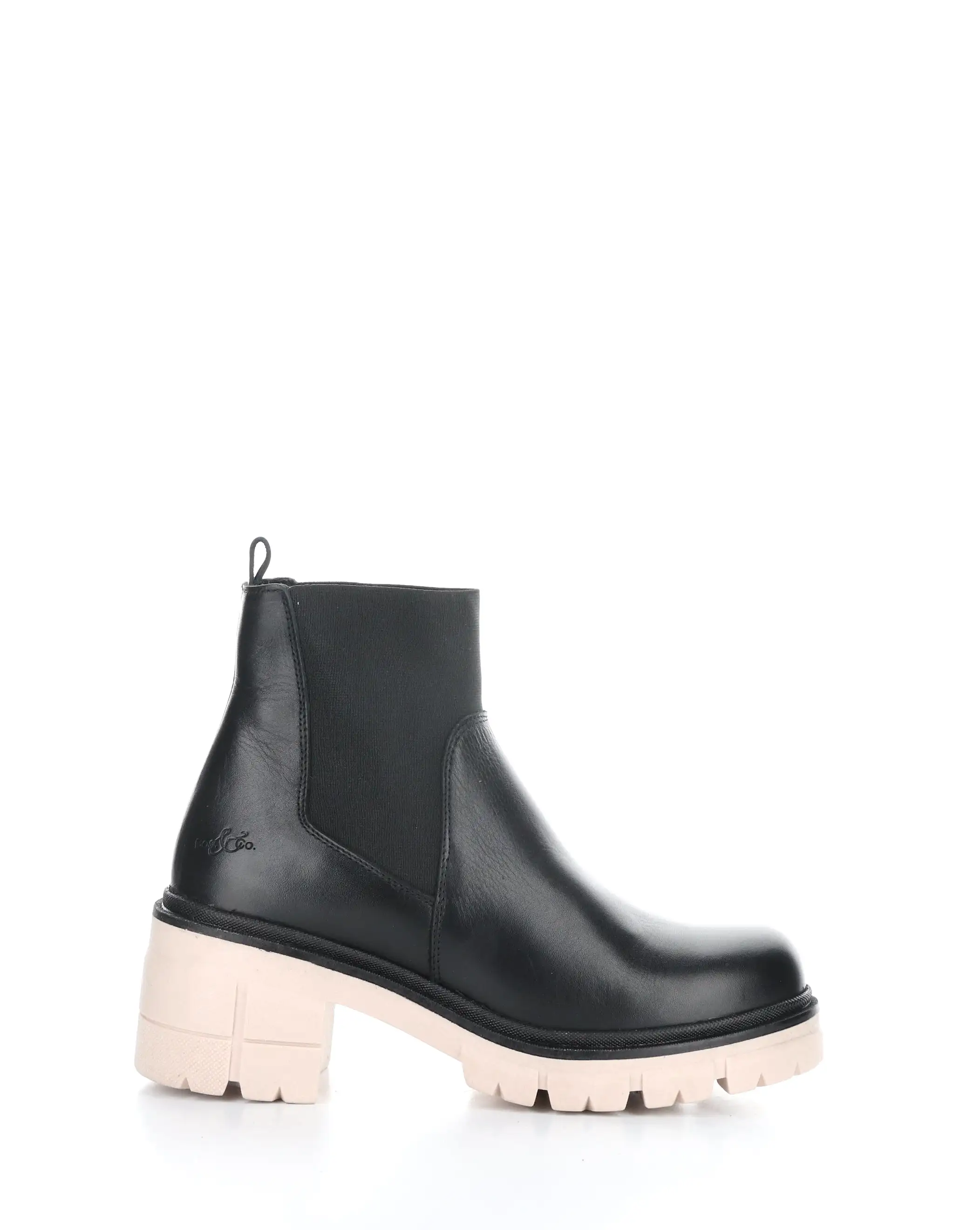 BIANC BLACK/PINK Elasticated Boots