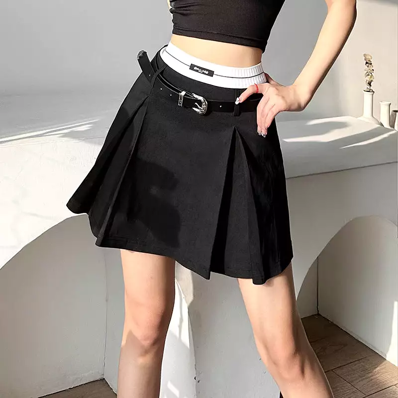 Black Belt Skirt