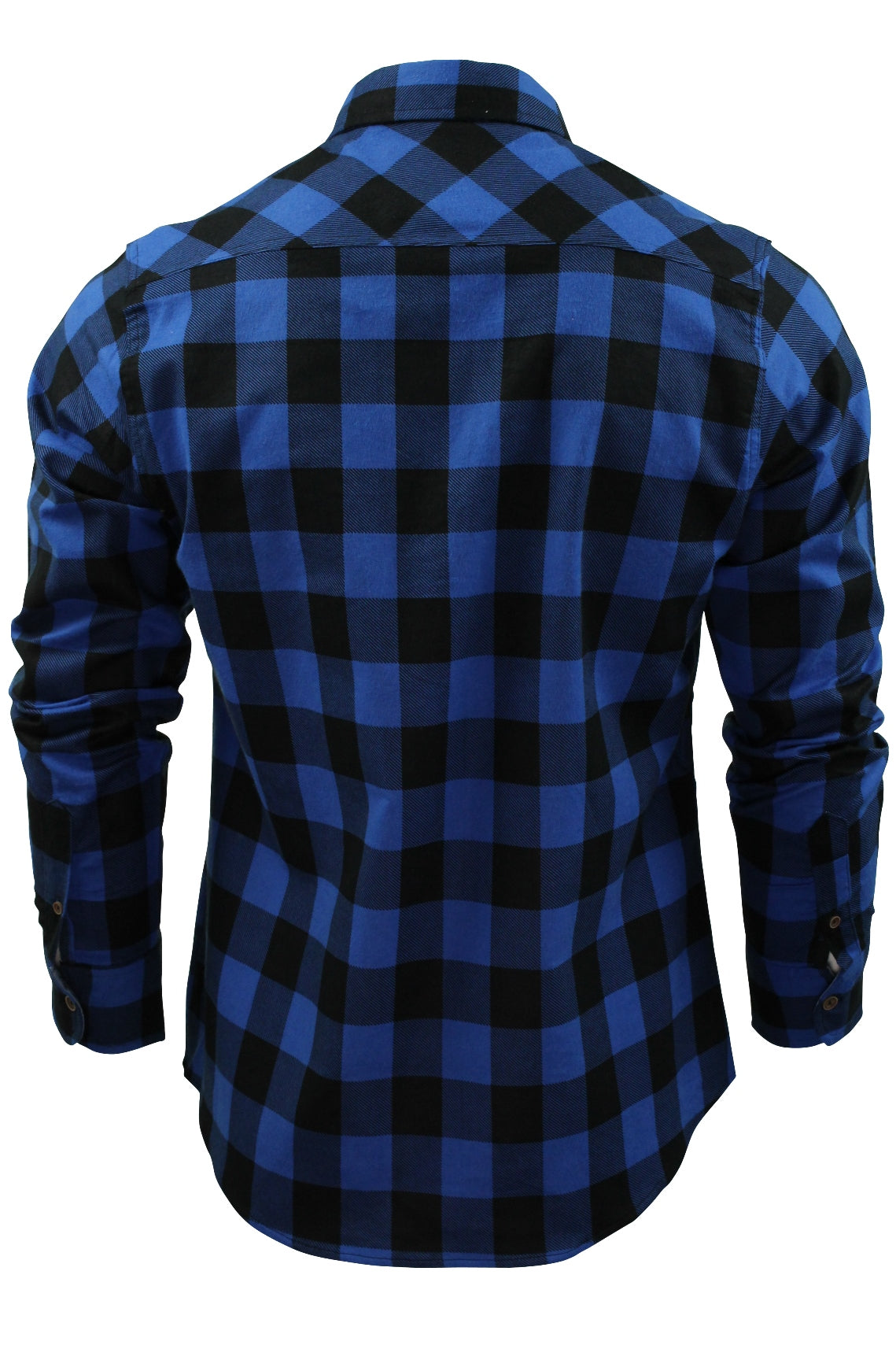 Brave Soul 'Jack' Brushed Flannel Check Shirt - Long Sleeved