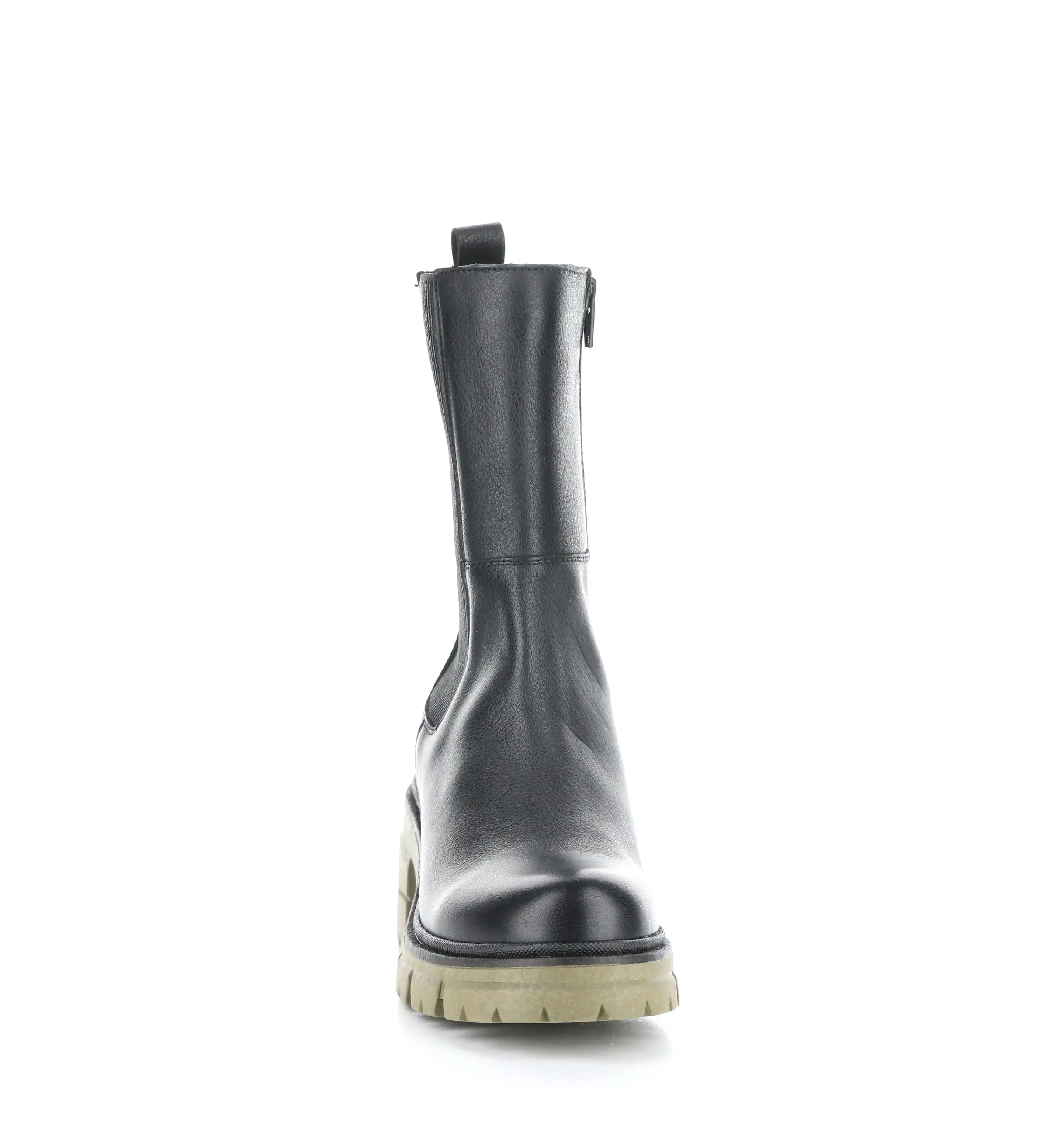 BRUNAS BLACK/KHAKI Elasticated Boots