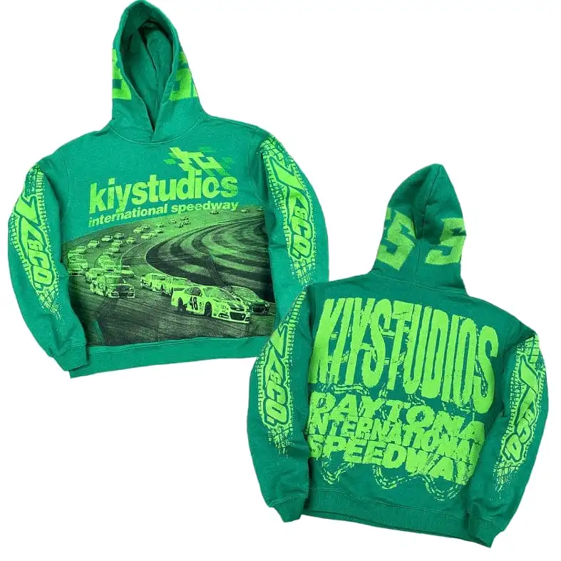 By Kiy Studios Intl Speedway Hoodie (Kelly Green)