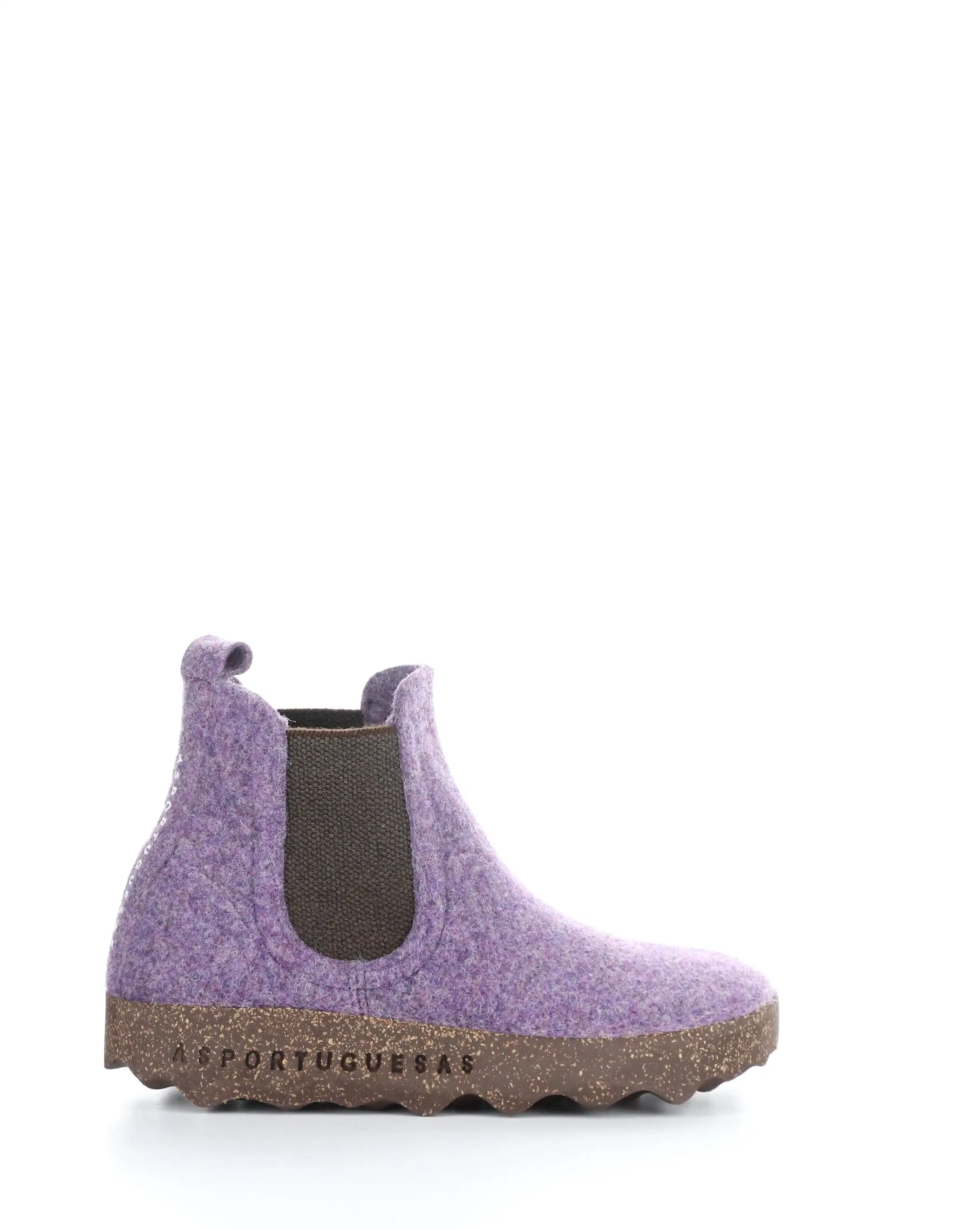 CAIA084ASP 022 PURPLE Elasticated Boots