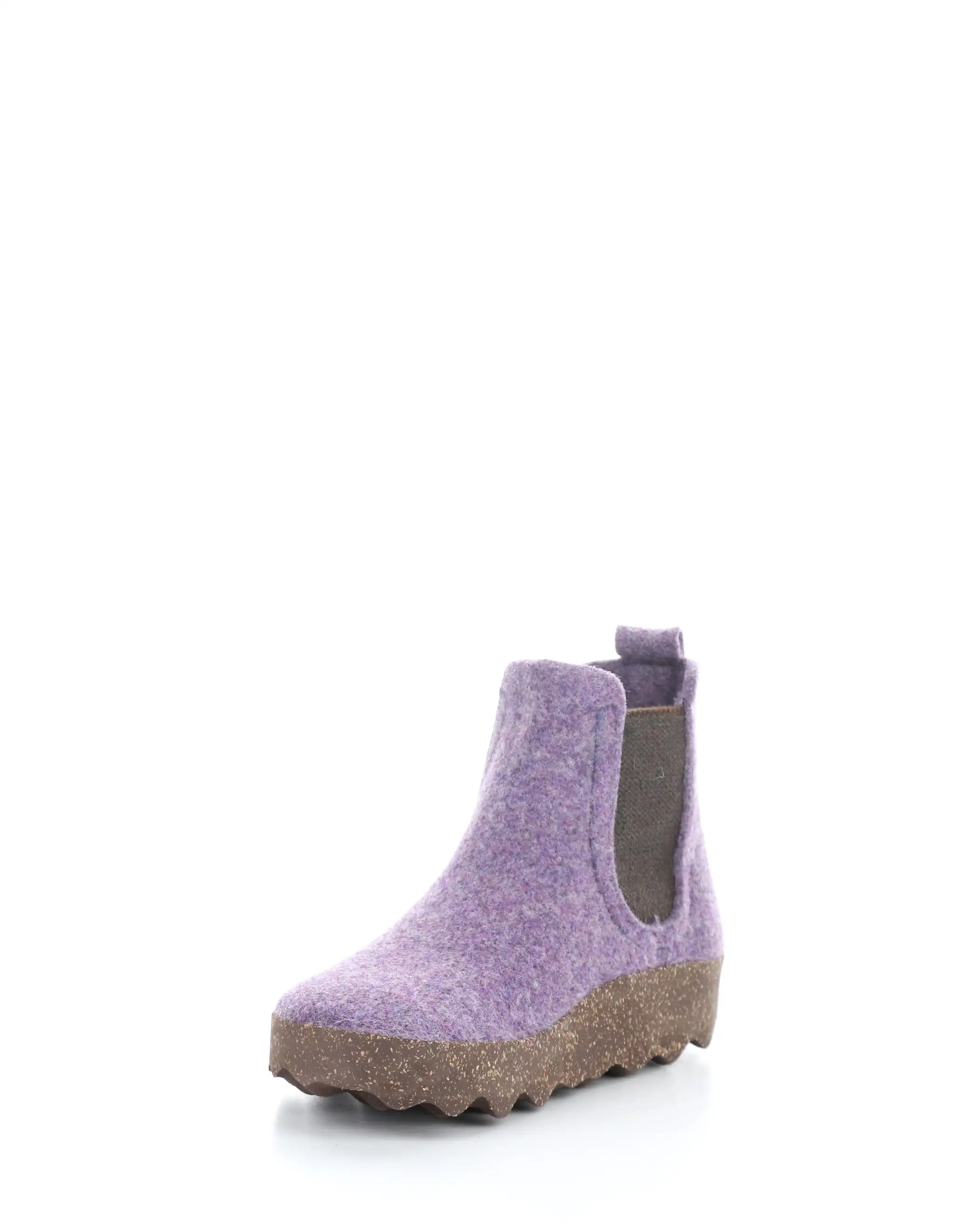 CAIA084ASP 022 PURPLE Elasticated Boots