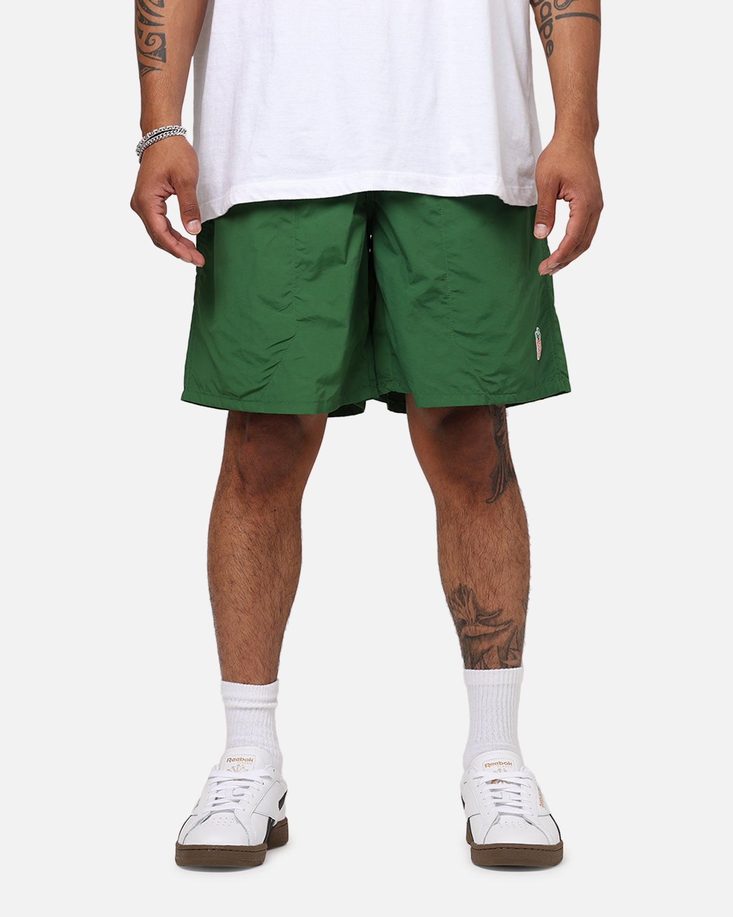 Carrots By Anwar Stem Nylon Shorts Forest