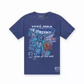 Charlotte Hornets 1993 Playoffs T-Shirt - Purple