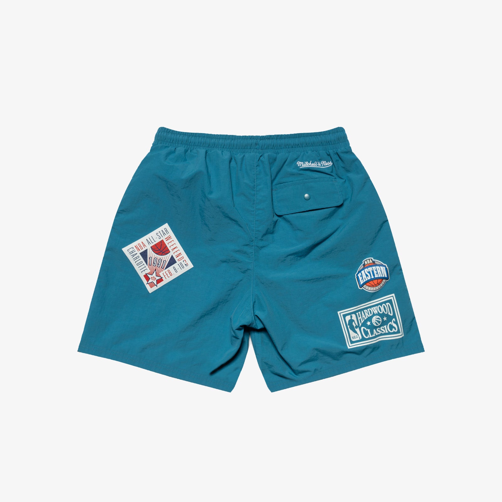 Charlotte Hornets Where You At Shorts - Teal