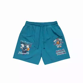 Charlotte Hornets Where You At Shorts - Teal