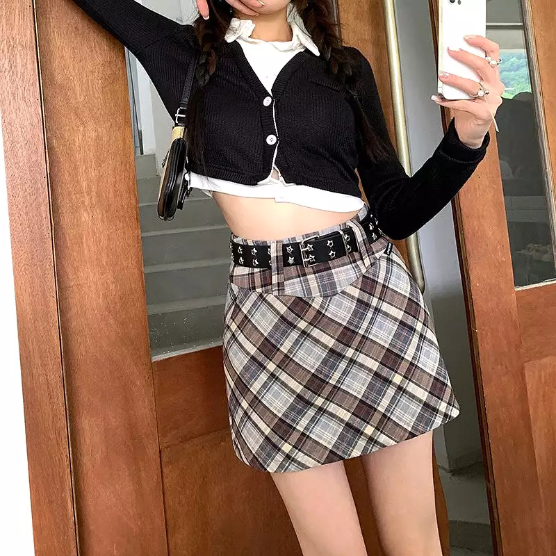 Courtney Plaid Skirt