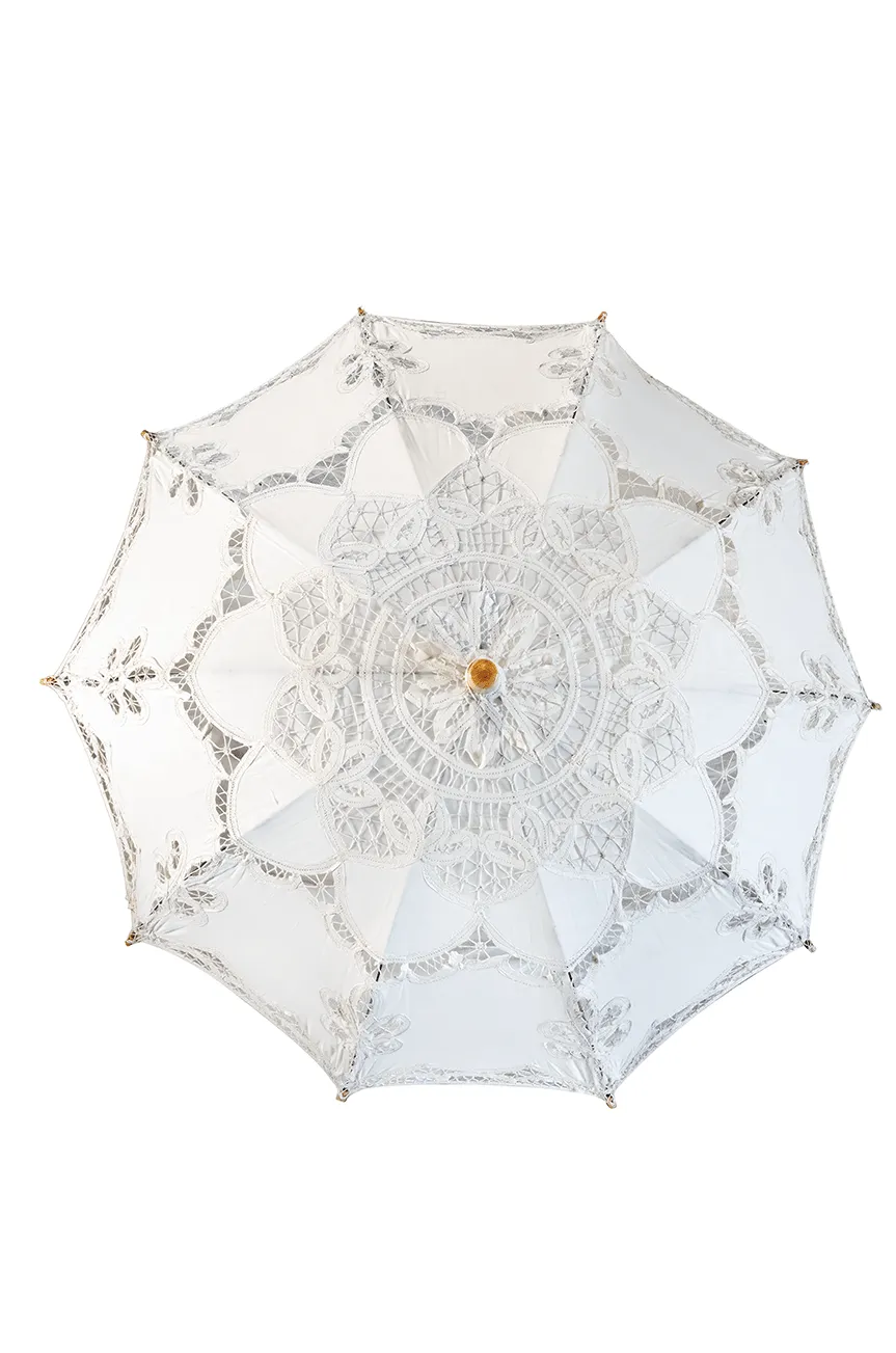 D'Amour Parasol (White)