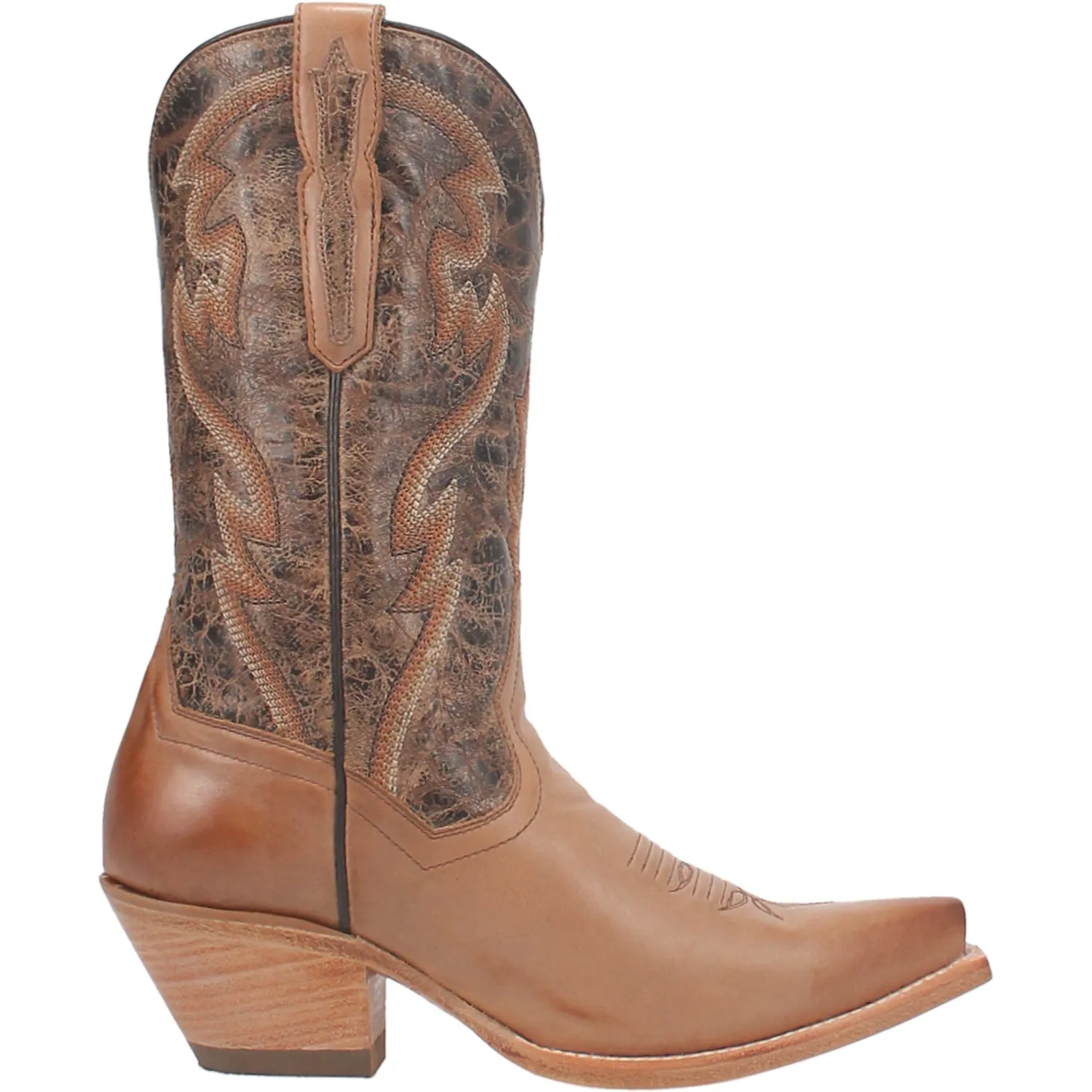 Dan Post Womens Tria Grey Leather Cowboy Boots