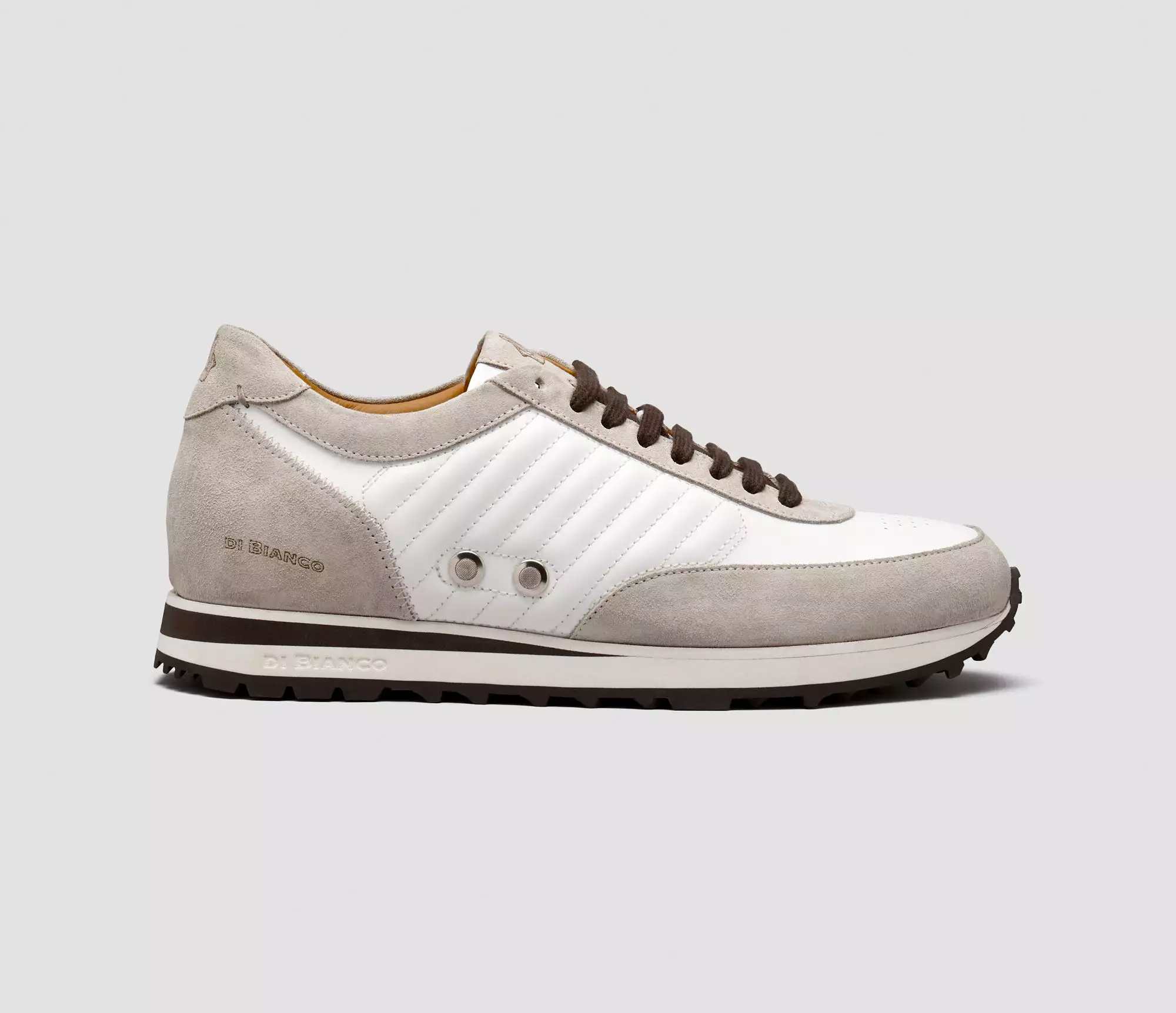 Daytona White Leather Sneaker