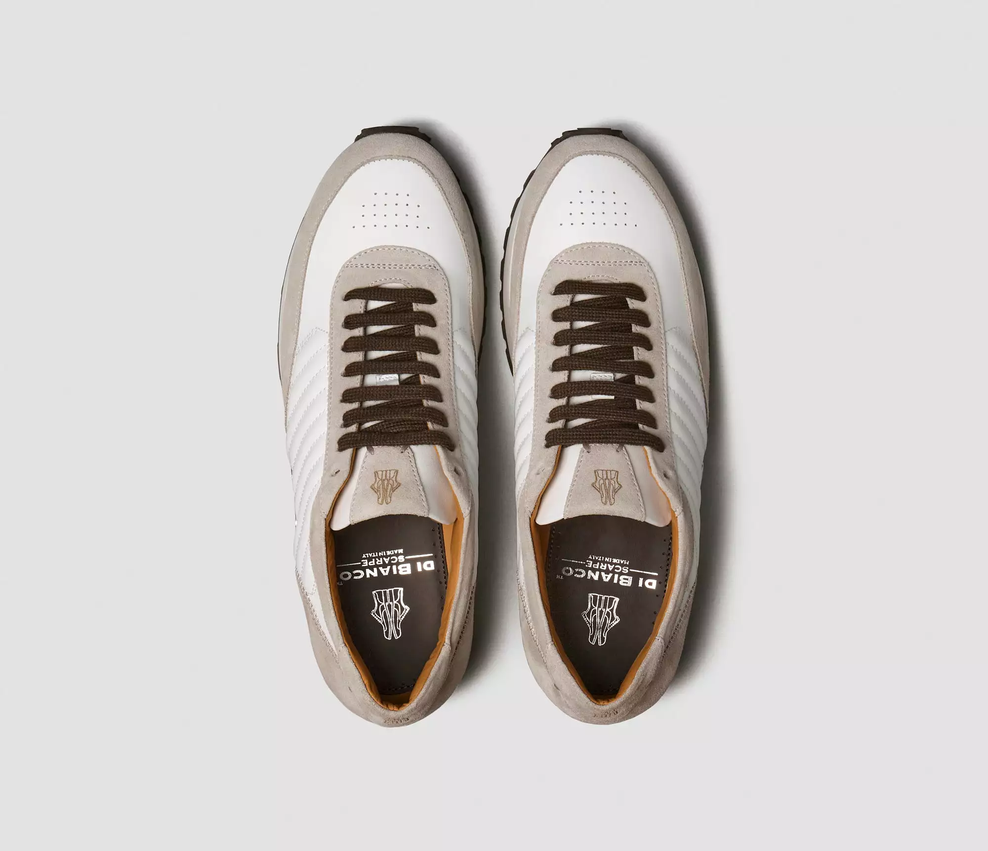 Daytona White Leather Sneaker