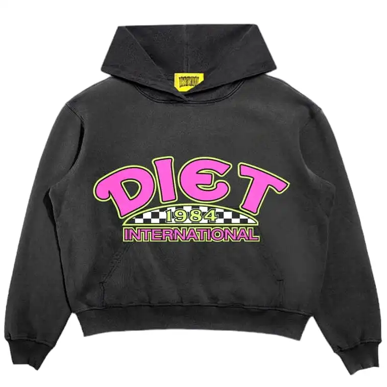 Diet Starts Monday Diet Intl Hoodie (Vintage Black) DSM-HOL23-028