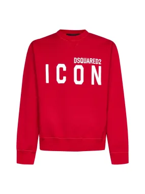 Dsquared2 Logo Printed Crewneck Sweatshirt