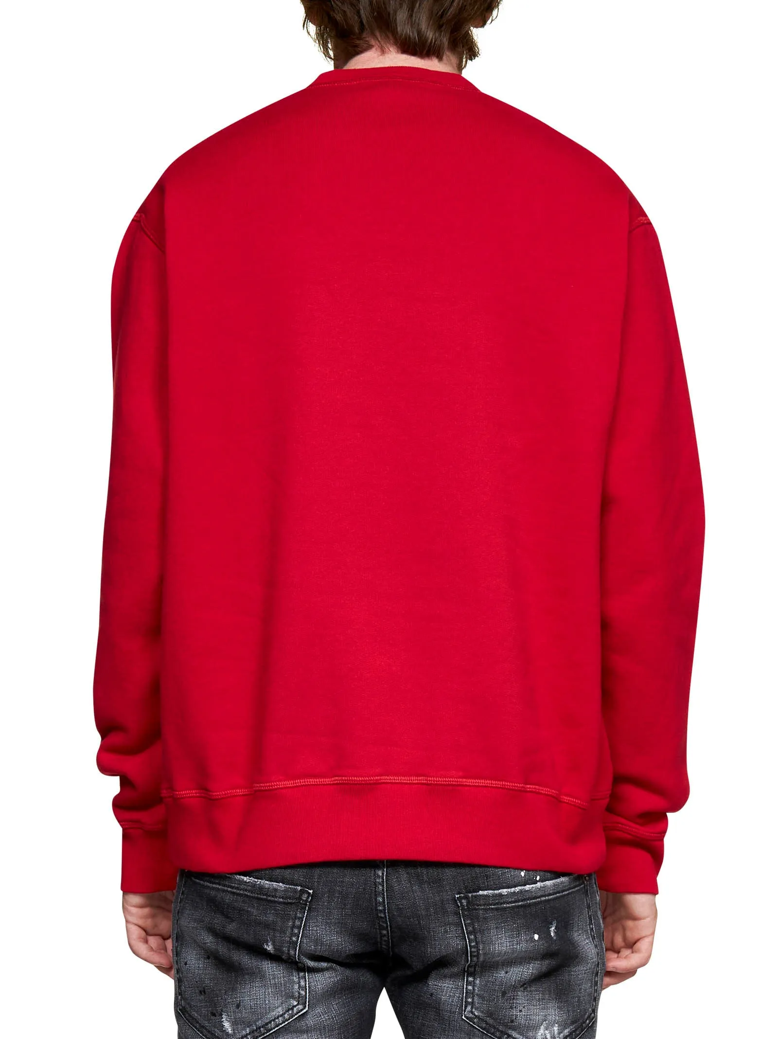 Dsquared2 Logo Printed Crewneck Sweatshirt