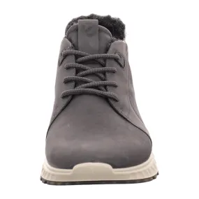 Ecco ST1 M Titan Men's Sneaker Boots, Stylish Gray