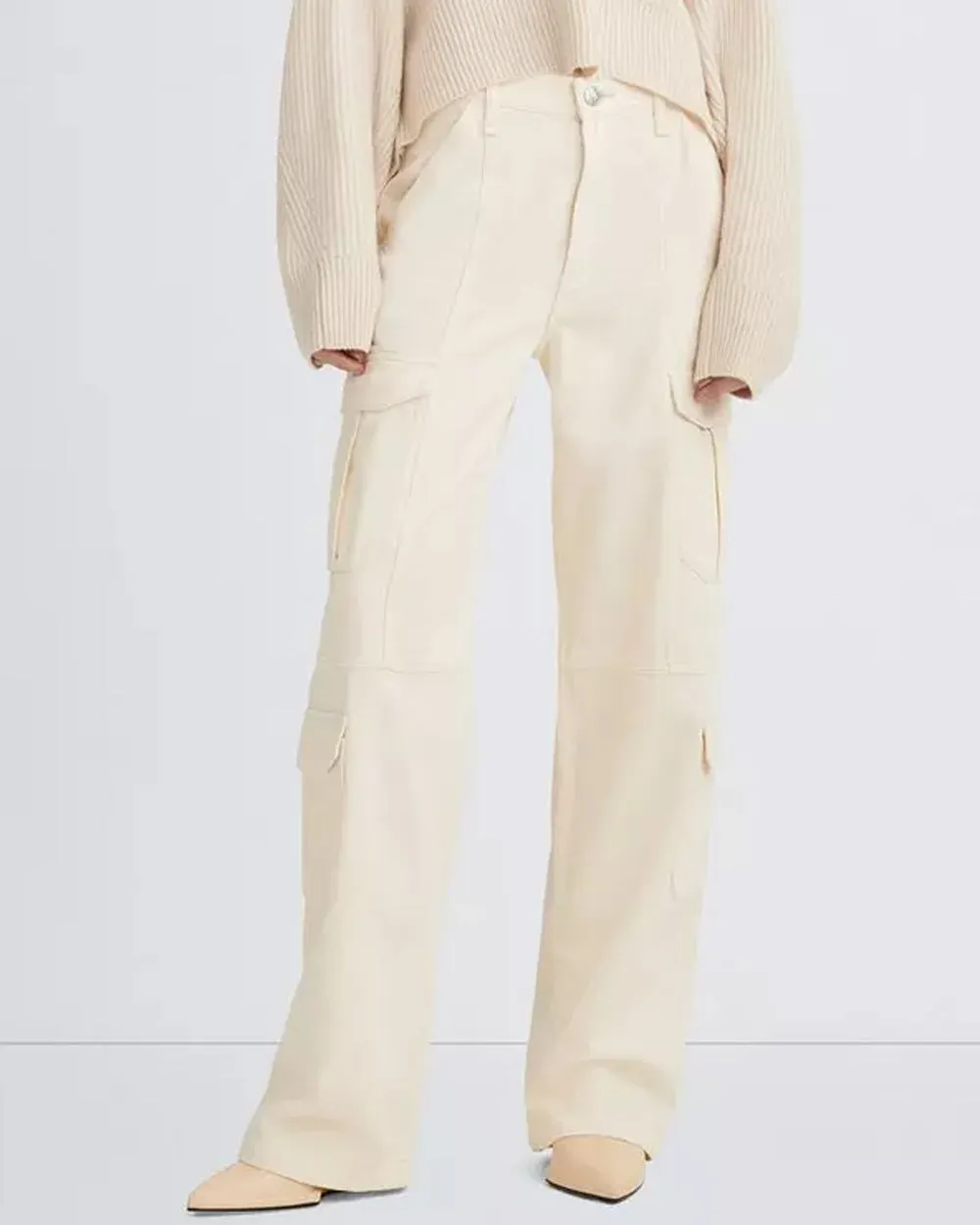 Ecru Cailyn Cargo Pant