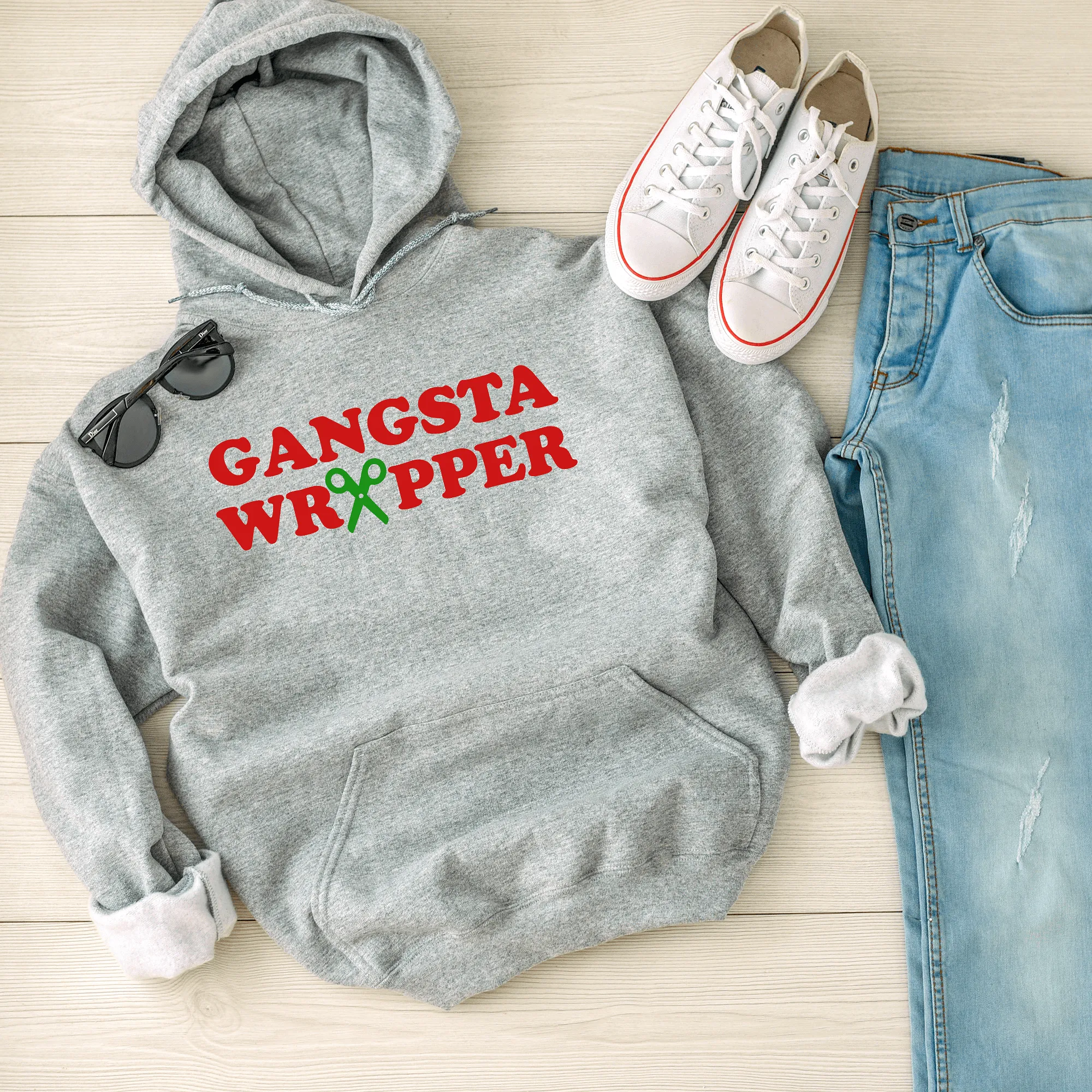 Gangsta Wrapper Hoodie