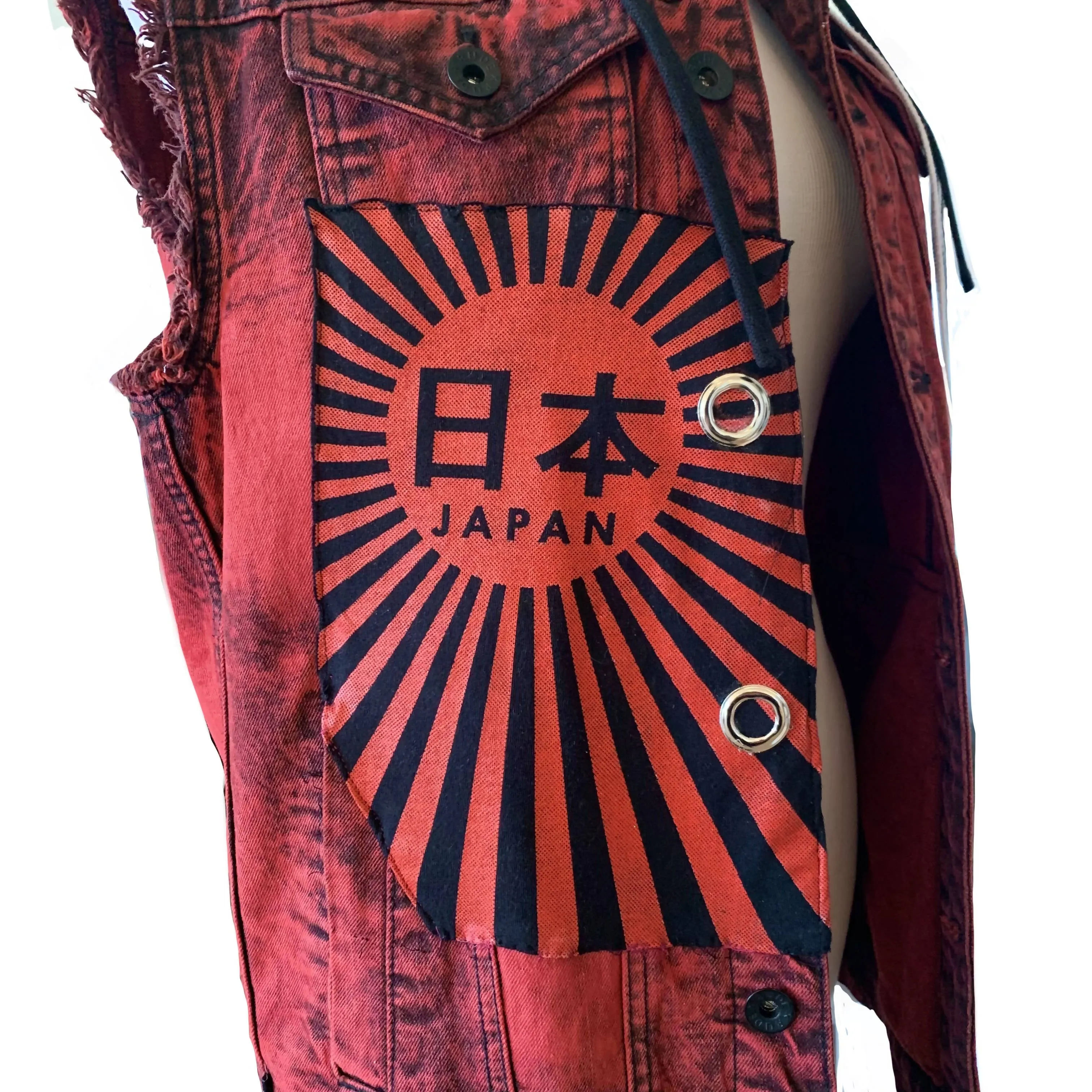 Grace Yip Designs-Darth Vader Jean vest