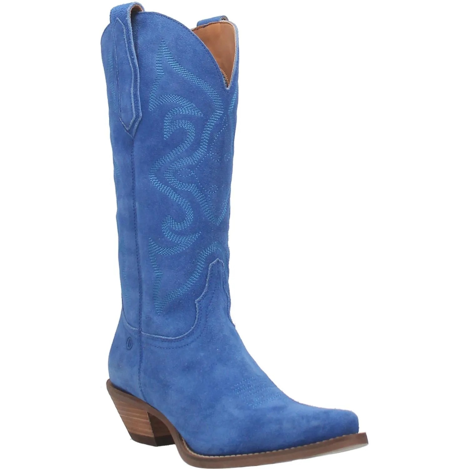 Homeward Bound Electric Cobalt Blue Suede Boots (DS) - BACKORDER OCTOBER 2024