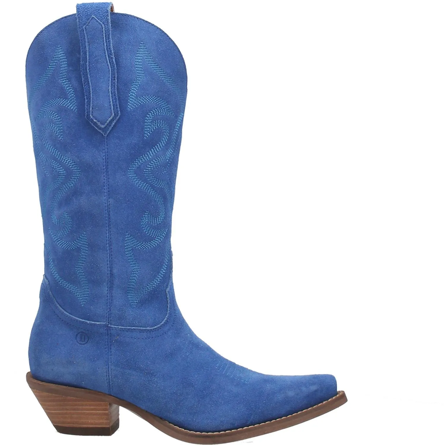 Homeward Bound Electric Cobalt Blue Suede Boots (DS) - BACKORDER OCTOBER 2024