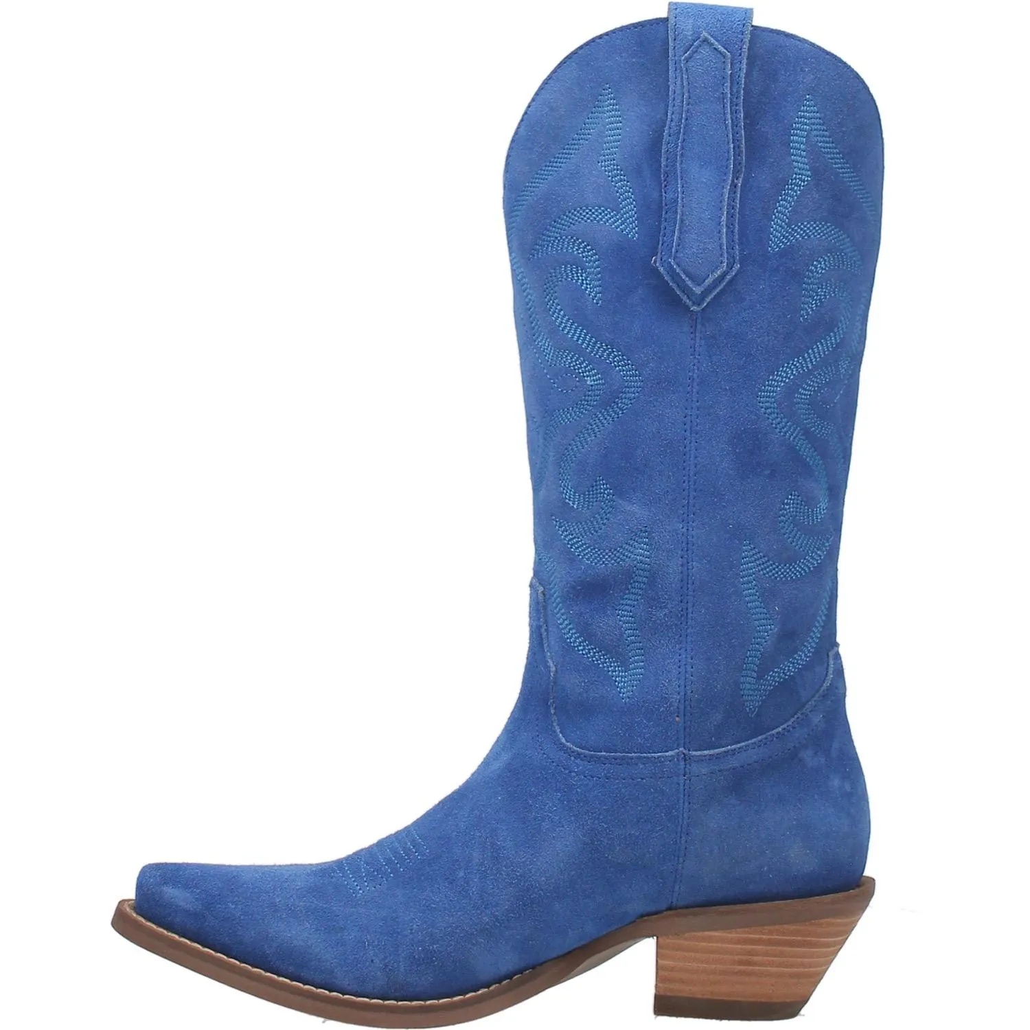 Homeward Bound Electric Cobalt Blue Suede Boots (DS) - BACKORDER OCTOBER 2024