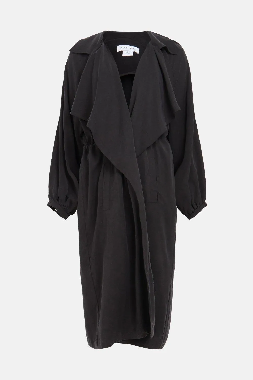 Jackets & Coats | Drawcord Waist Duster Jacket | Warehouse