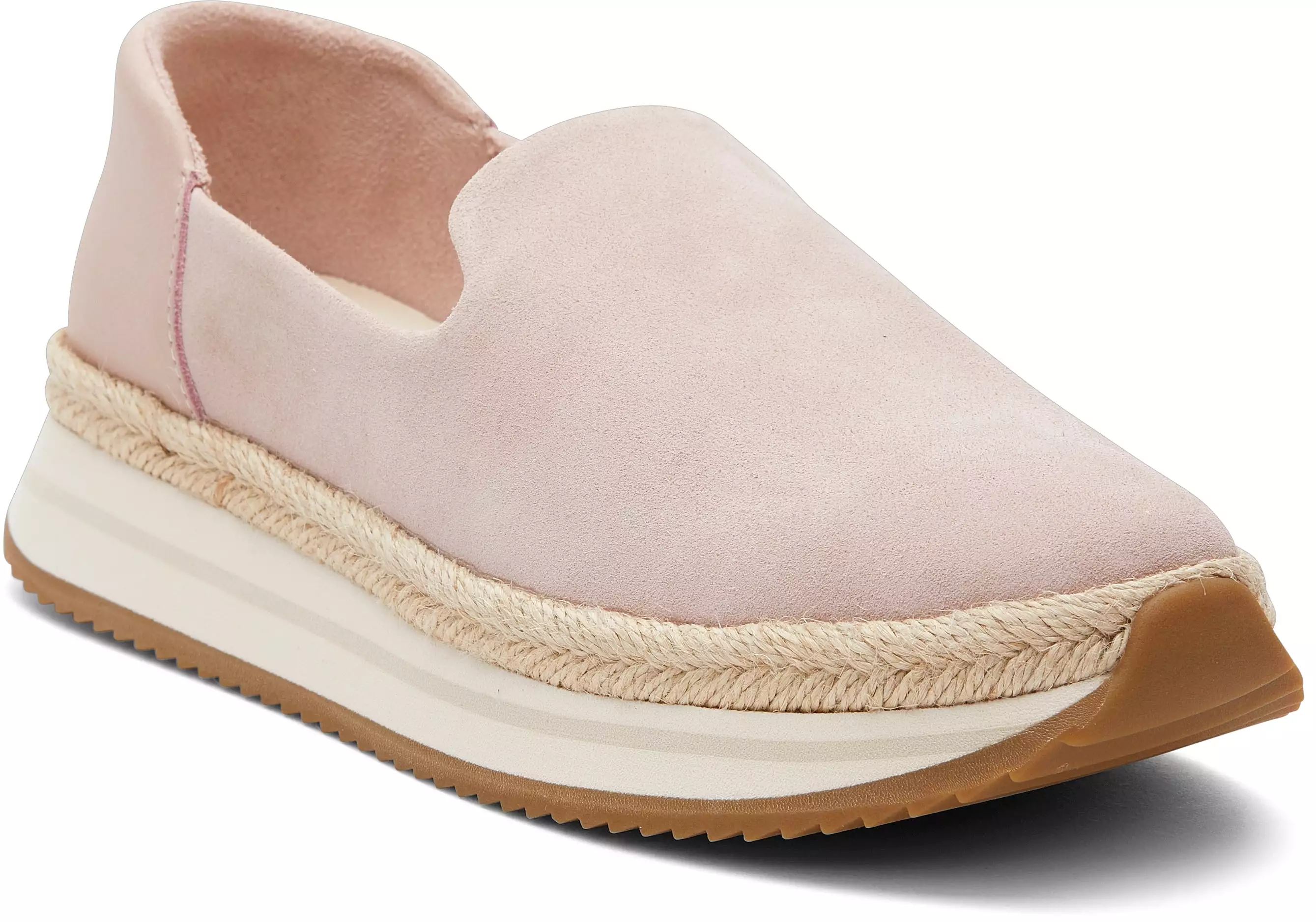 Jocelyn Espadrille Sneaker - Ballet Pink Suede/Leather