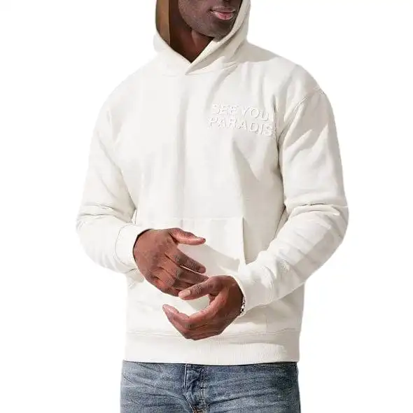 Jordan Craig Paradise Tonal Pullover Hoodie (Bone) 8850H