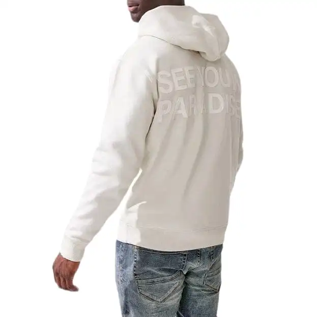 Jordan Craig Paradise Tonal Pullover Hoodie (Bone) 8850H