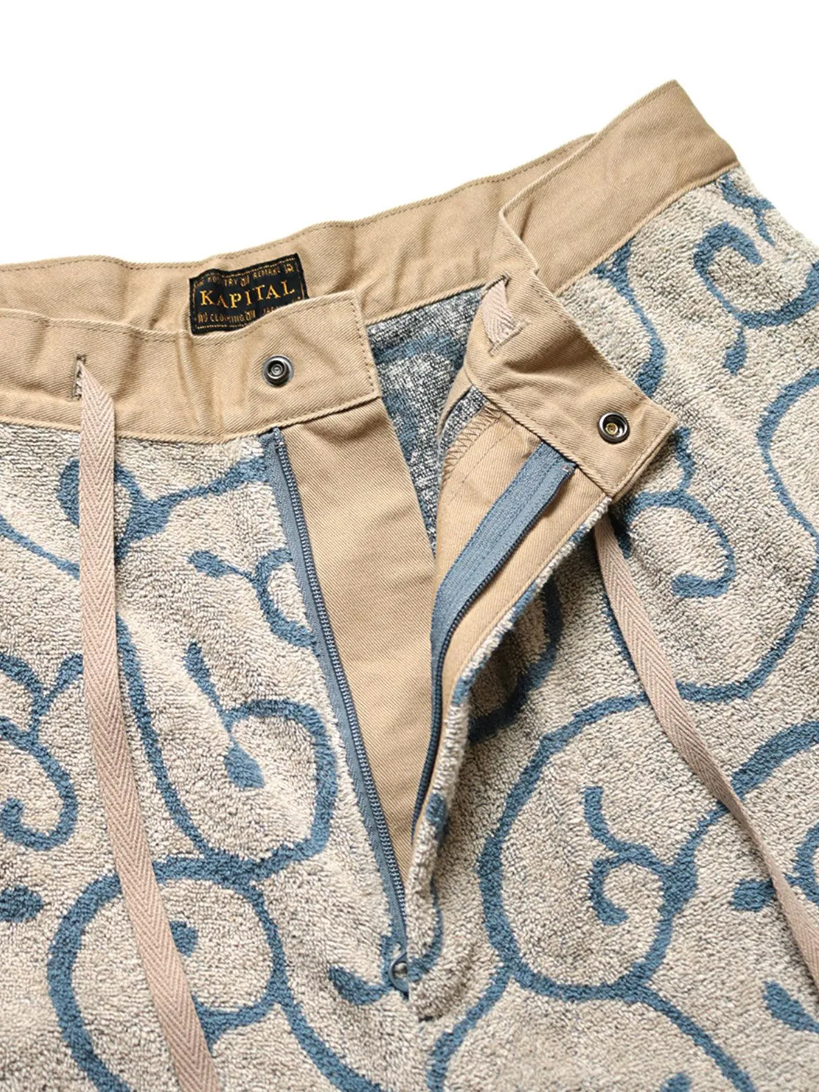 Kapital IRAGO PILE ARABESQUE SHORTS pants (Time Sale)